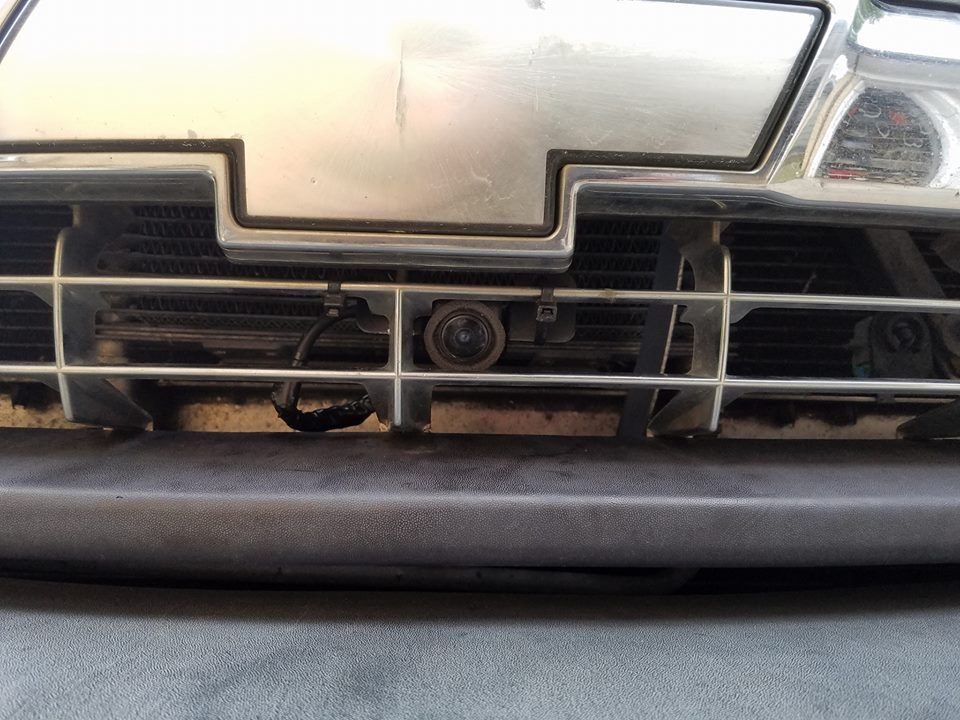 Installed front and rear cameras on 2000 silverado Chevrolet Forum