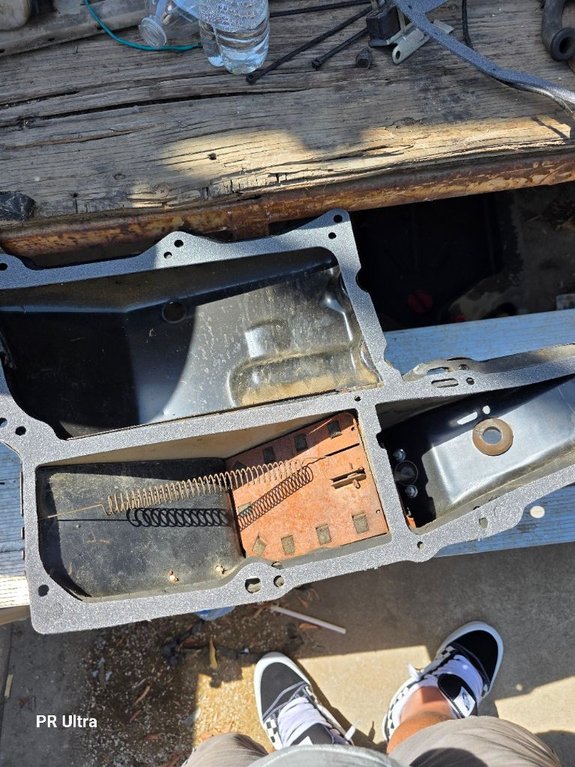 i have traced out a templet with this so far, ordered gaskets for it. going to bolt the plate on.
