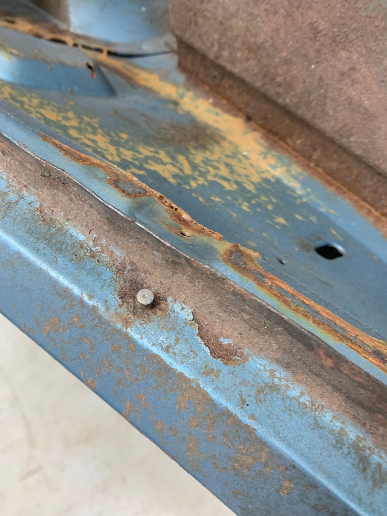 Replacing window molding studs