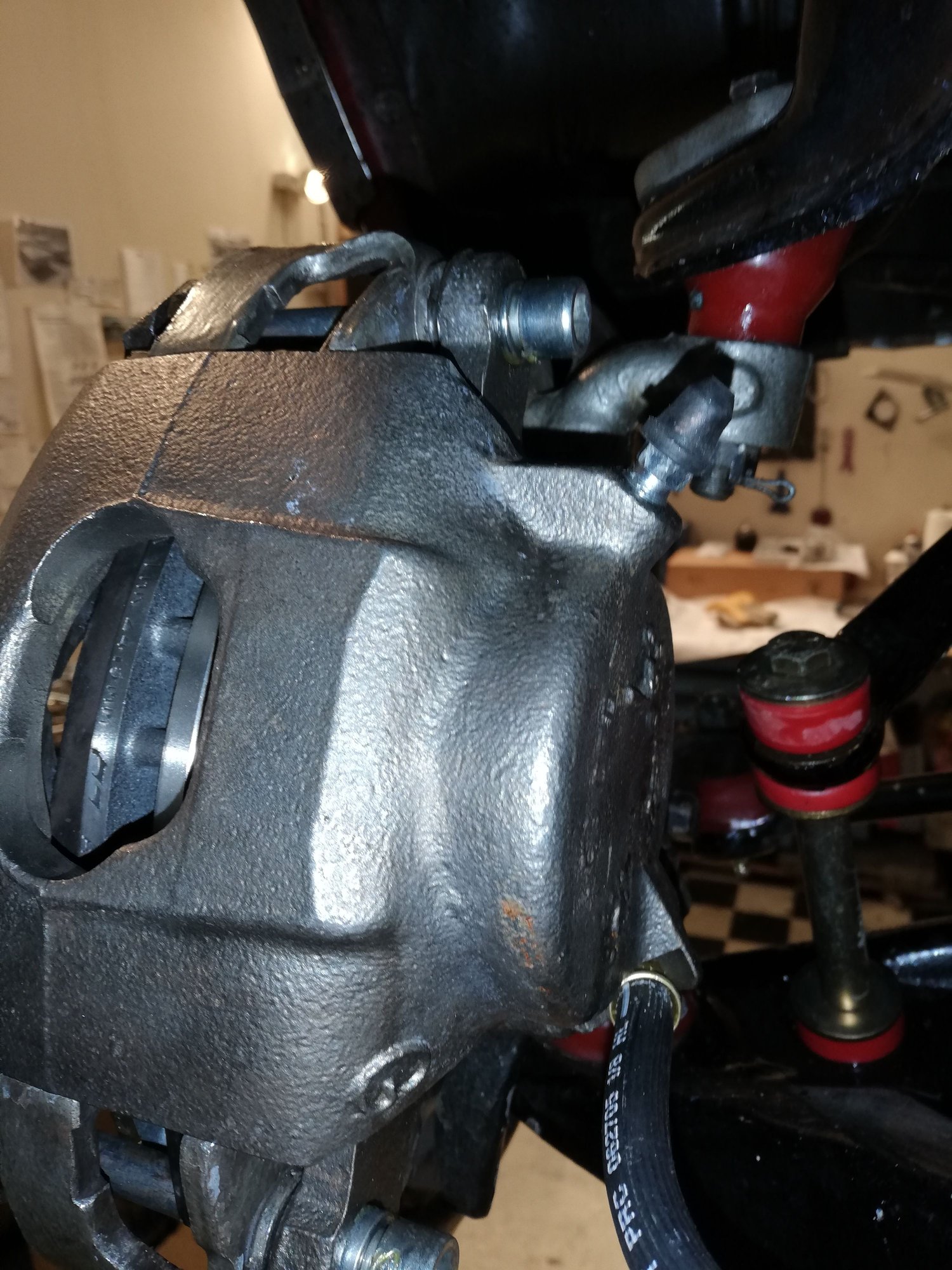 Front brakes dragging