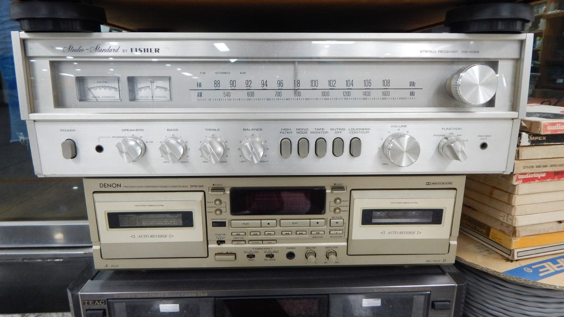 Akai GX-4000D 7 reel to reel tape deck- SERVICED 1979+96