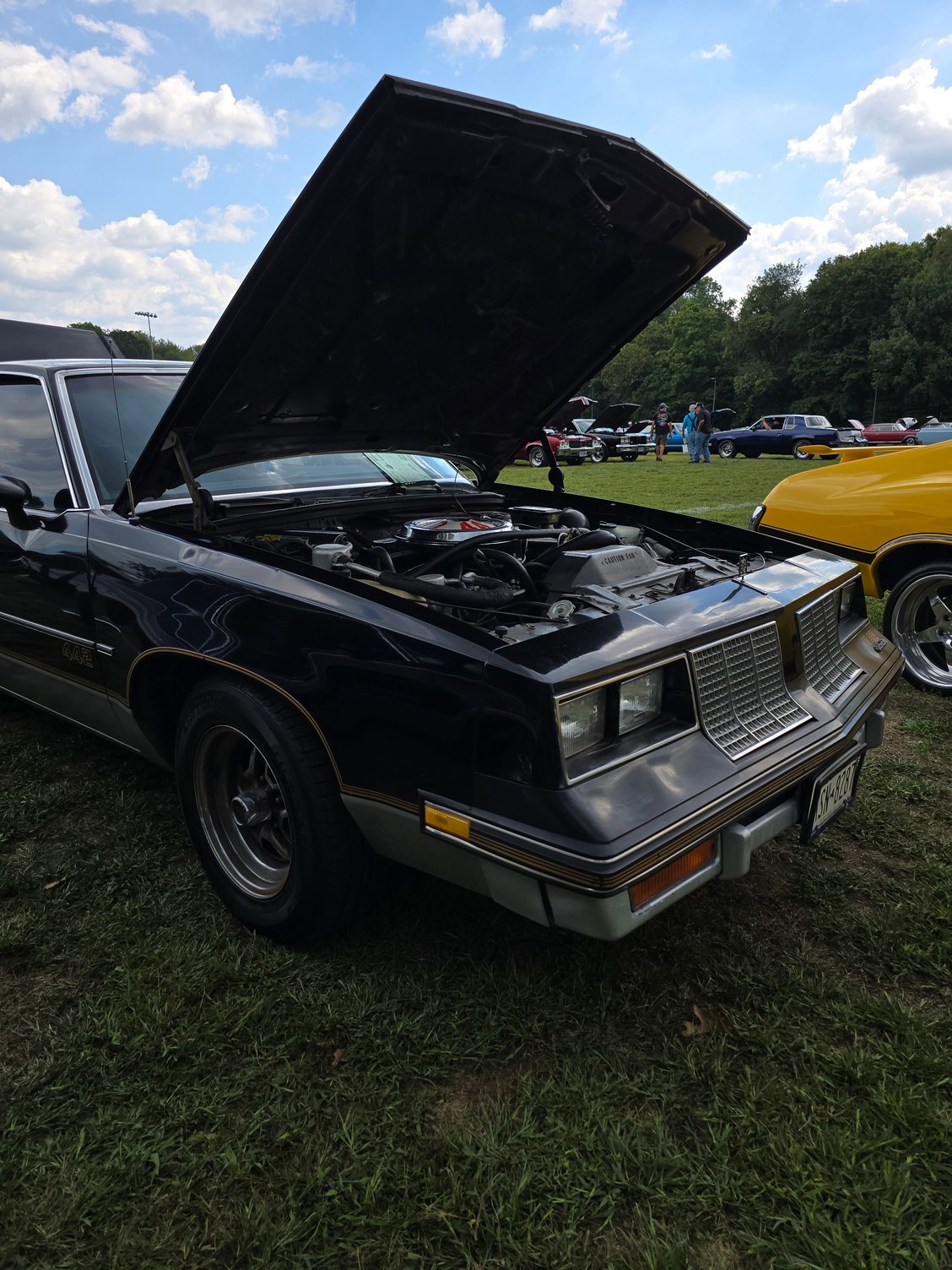 Heres a 15th anniversary Hurst Olds...