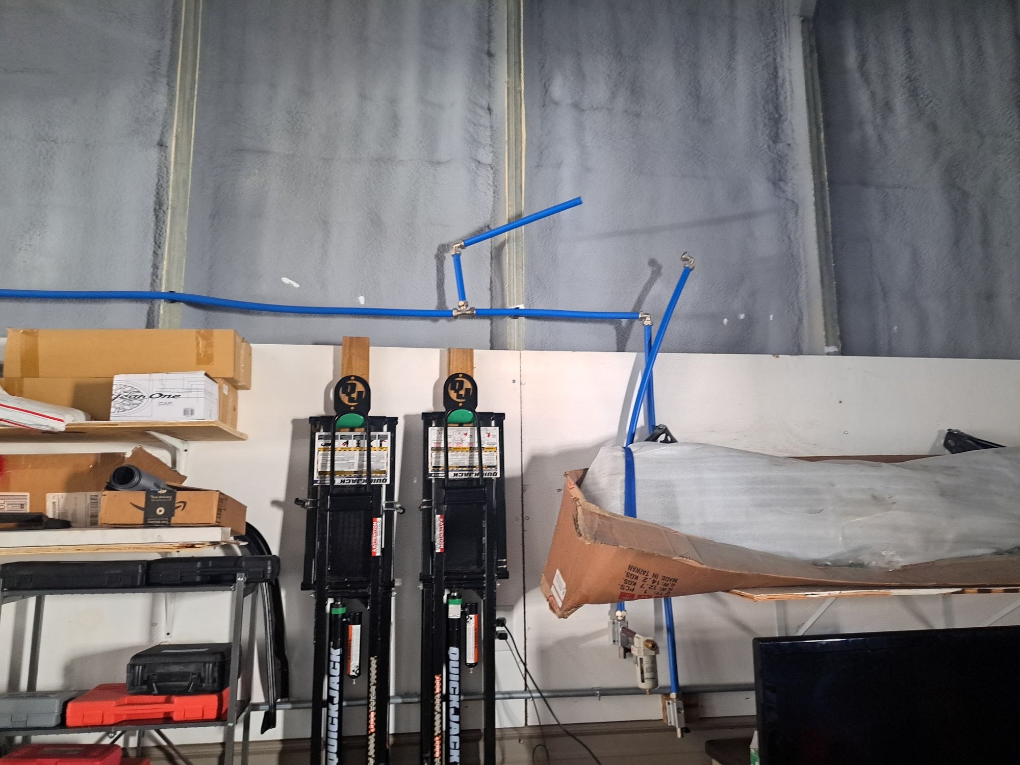 then the compressor line