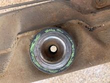 #3 bushing with light green color