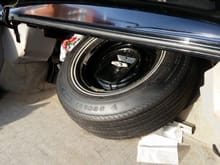 1966 Oldsmobile Ninety-Eight trunk and spare tire