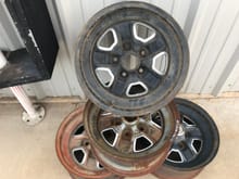 Unrestored 15 x 7 snap on