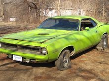 My 1970 Plymouth 'cuda 383