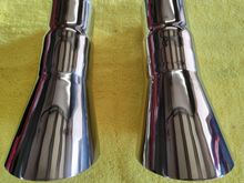 68-72 442 exhaust tips. Stock size 2 1/4 ID. Really nice. $45.