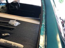 Rear window headliner trim installed. Seems that it is still protruding up through where the glass would seat. Ideas on how to fix this?