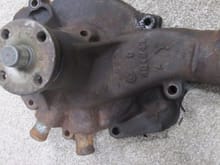 Old replacement 455 water pump