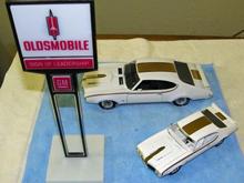 Oldsmobile Promotional Desk Sign