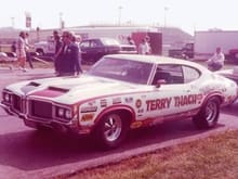 Terry Thatch 442 OLDSMOBILE RACE CAR
