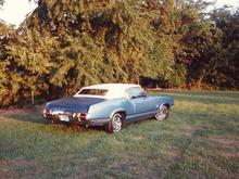 71 Viking Blue Convertible