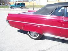 1963 oldsmobile dynamic 88 convertible with skirts for sale $10,000 cash 317-250-2237