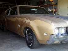 1969 442 Sports Coupe Build