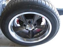 17x8 w/ b-body spindles/rotors/calipers etc.