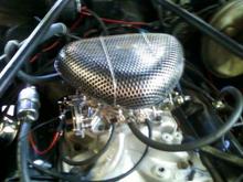 New Edelbrock air cleaner on.