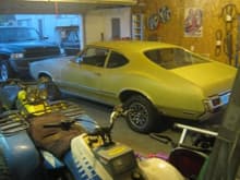 Side view, in Brian's garage.