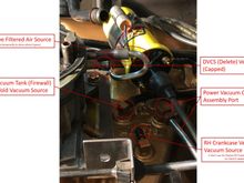 Rear Carburetor/Manifold Vacuum Configuration