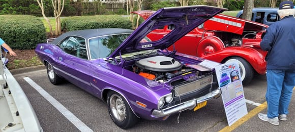 #'s matching 440 Six Pack '70 Challenger