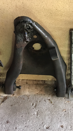 My front driver side lower control arm is bent at the front bottom - any advice or suggestions? To my inexperienced eye it doesn’t appear to effect the shape of the control arm - I will try an get a picture of the underside tomorrow 