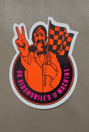 Dr Oldsmobile Decal