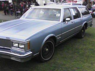 The only Oldsmobile I saw, it belongs to a friend who was there.