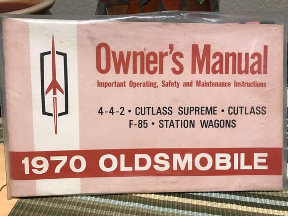 Owners manual