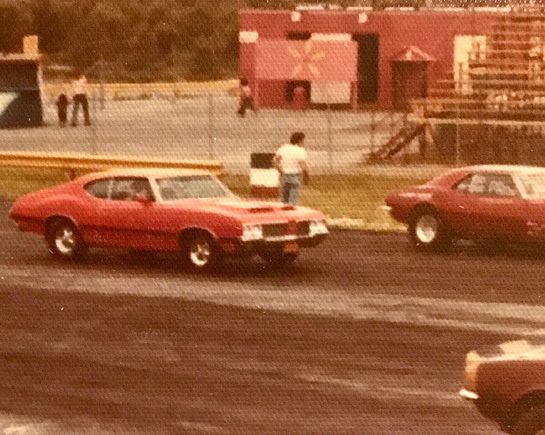 Ready for “blast off” of a 13:42 at NY National Speedway, June 6,1976