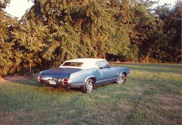 71 Olds Cutlass Rear 5 1 86