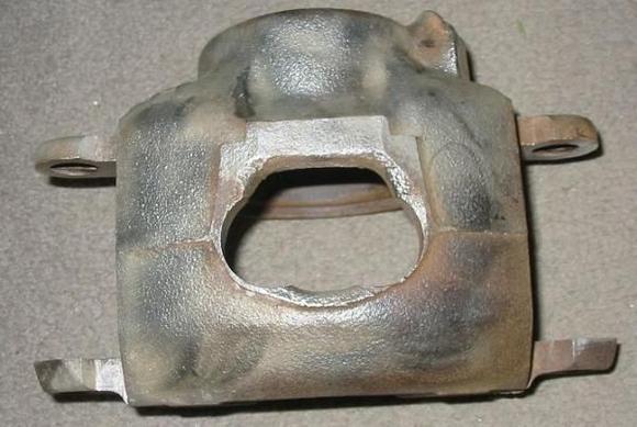 caliper after cleaning