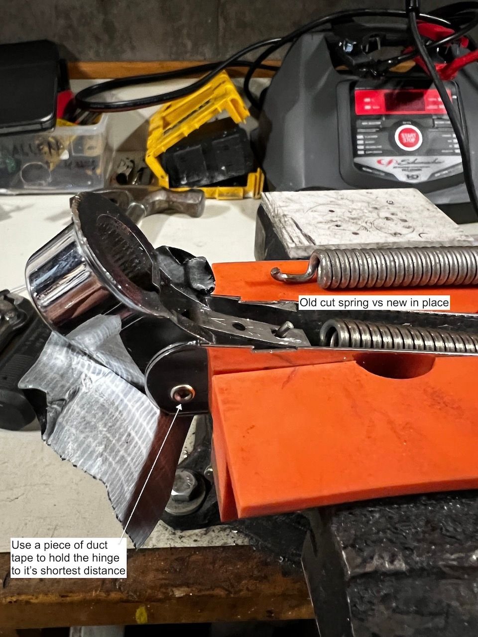 Replacing Worn Wiper Arm Springs