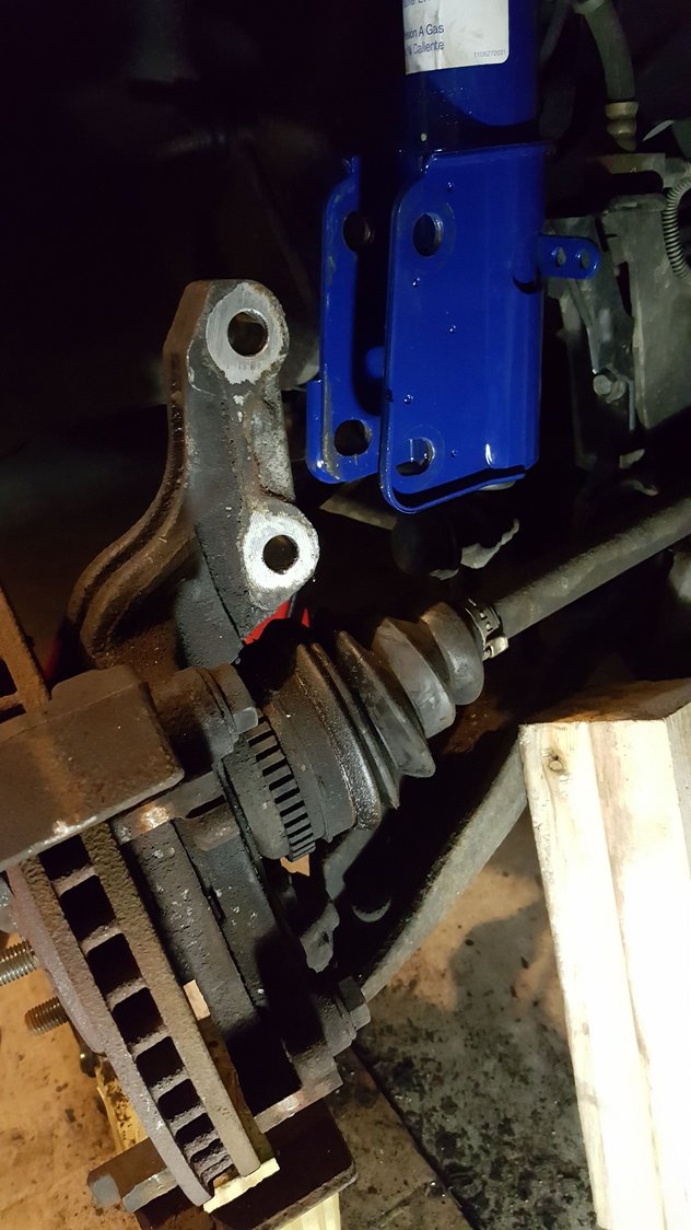 4th Gen 0107 Drive shaft pulled out during strut replacement