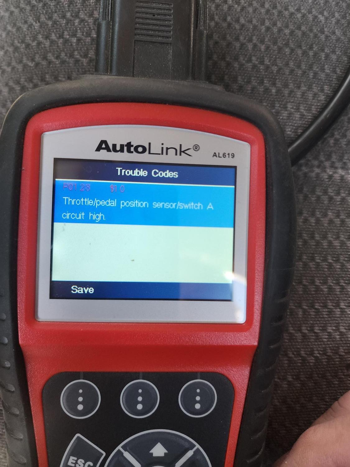 Get this code after testing TPS leads