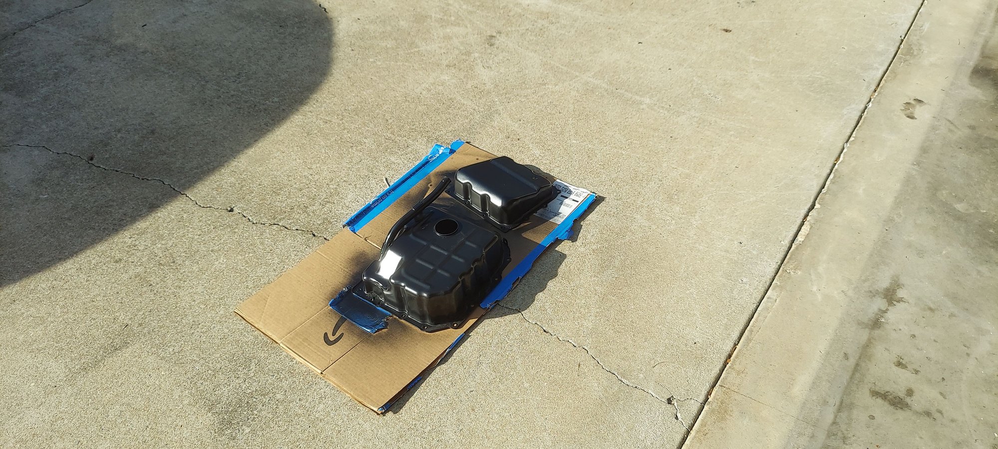 Nothing like a quick respray of some black high temp paint to freshen up something that no one will see.