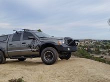 I have a 36" flood spot combo light on by bull bar, it lights up twice as much as my brights and has a very good range in distance and height.