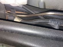 Better pic but I don't know if solid metal line is brake or the corroded one?