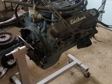 Engine out, and partially disassembled. Im going to remove the intake and check the cam. It might be replaced with something a little more aggressive. 