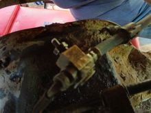 The little box on top of the rear differential 