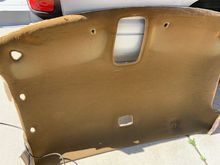 Going to strip the headliner today and save a few bucks at the upholstery shop.  Using a wire brush on an angle grinder, with a razor blade and shotgun bore brush to clean up the edges.