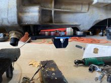 Holley trans adapter for the 46re installed per instructions. 