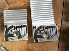 The one on the left is the original heat sink
The one on the right is a dodge Durango heat sink

The circuits for your dome light and dimming are exactly the same