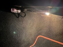 This blinks red when I touch it 