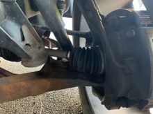 Passenger side turned back view