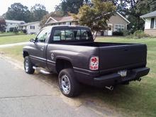 new tail lights and im waiting on the roll pan right now