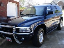2000 Dodge Durango SLT 4x4 Patriot BLue
