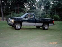 My first Dodge.....A 1995 Ram 1500.......no lift with 33 BF Goodrich.....