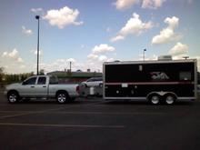 That Toy hauler was too heavy even at only 20ft. I have seen 30 footers lighter than that thing.