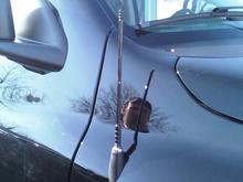 stubby black antenna