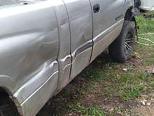 Only major cosmetic damage